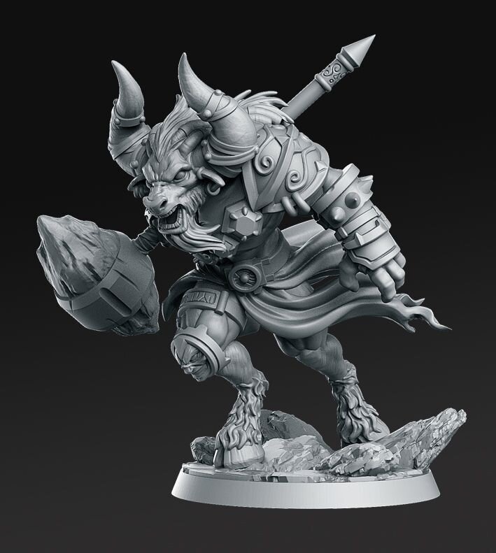 Taurinos the Minotaur