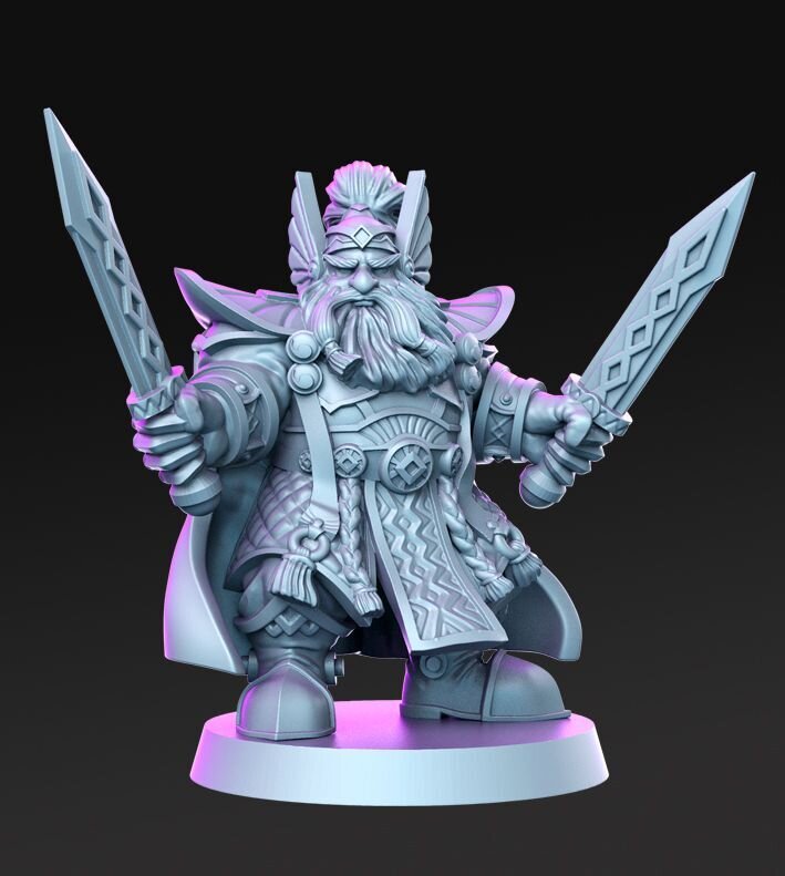 Grimhold the Dwarven Fighter