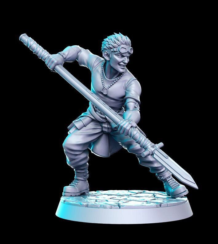 Gharr (Modern Spear Fighter)
