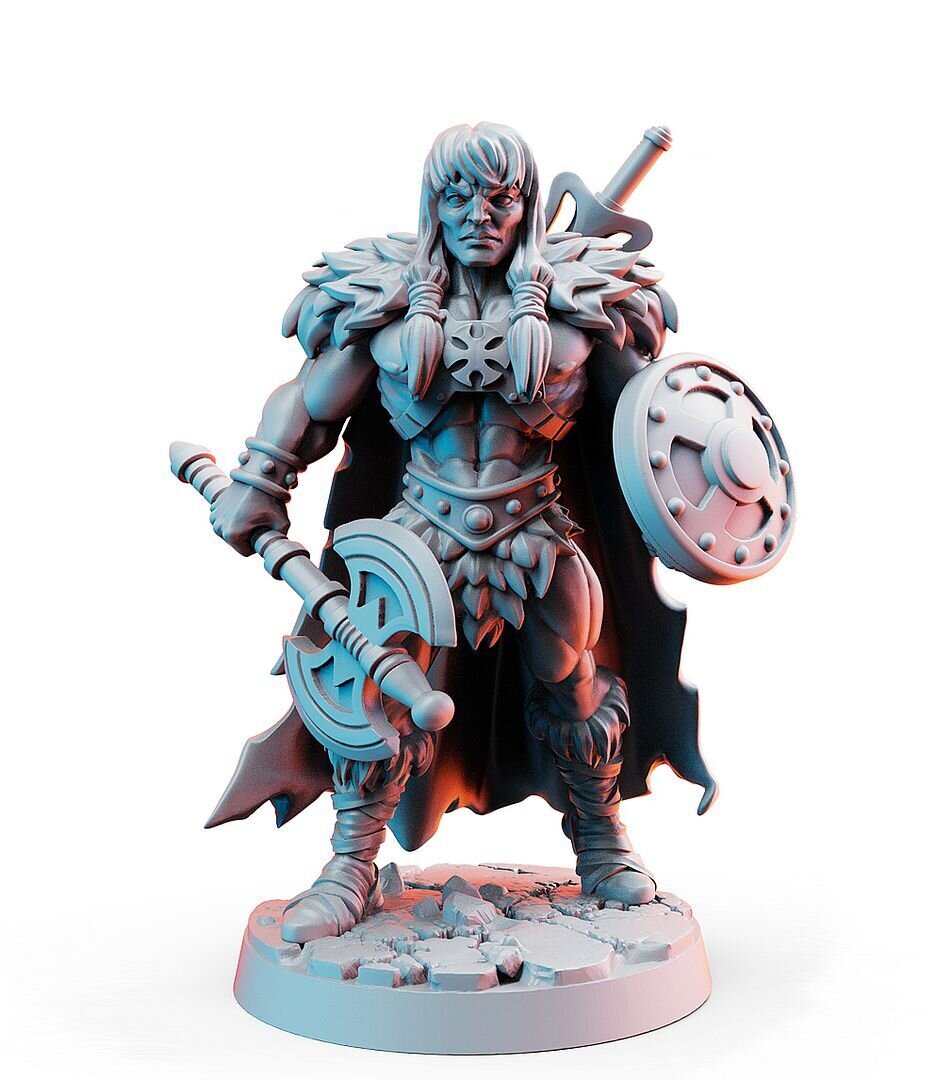 King Kull-Axe the Barbarian