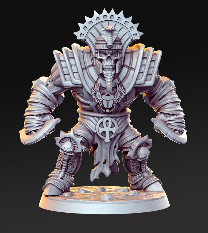 Mummy Pharaoh with Knuckleblades