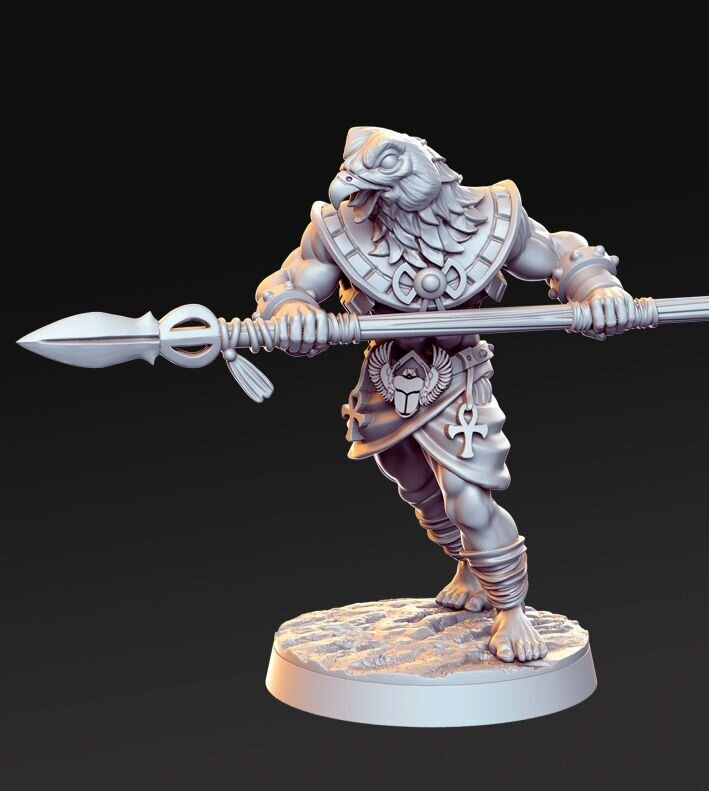 Horathi warrior with spear
