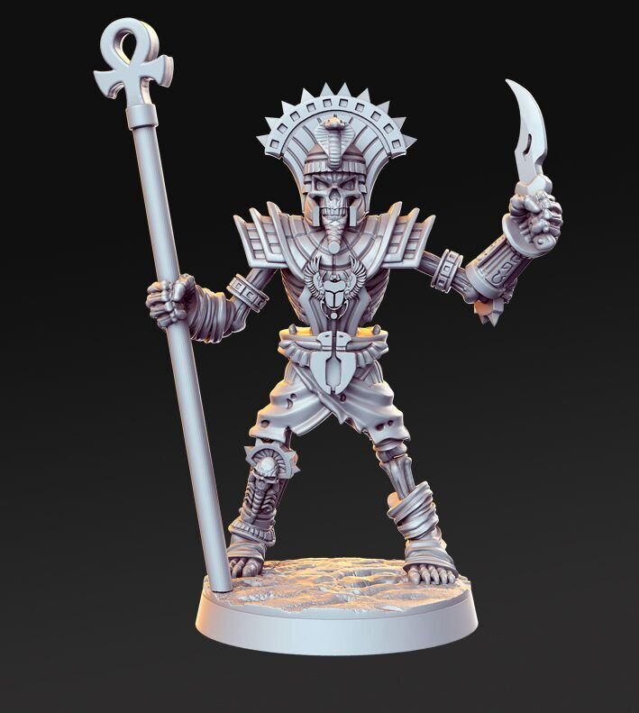 Mummy with Staff and Dagger