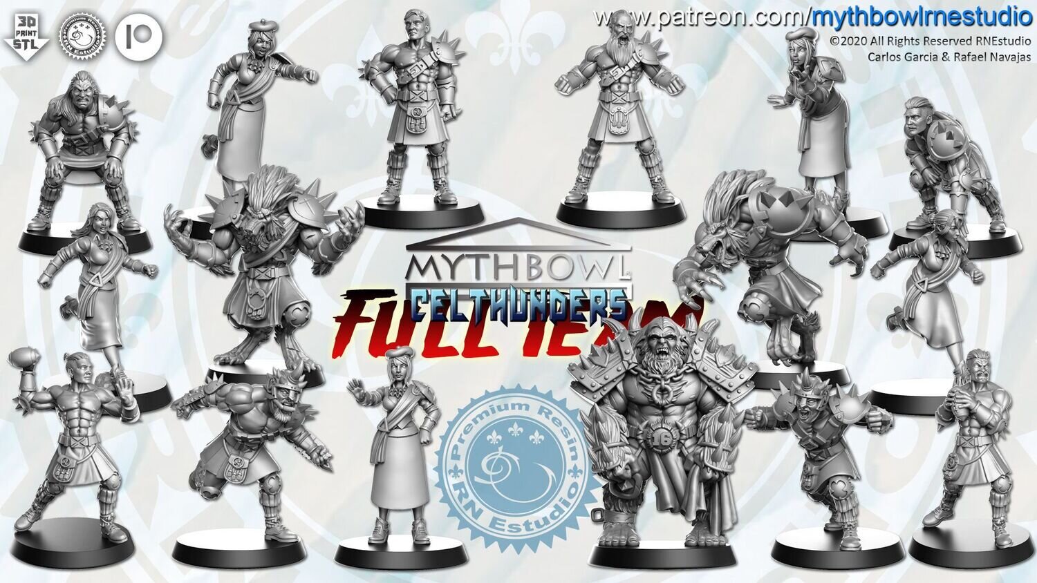 Mythbowl Team - Celthunders - Norse