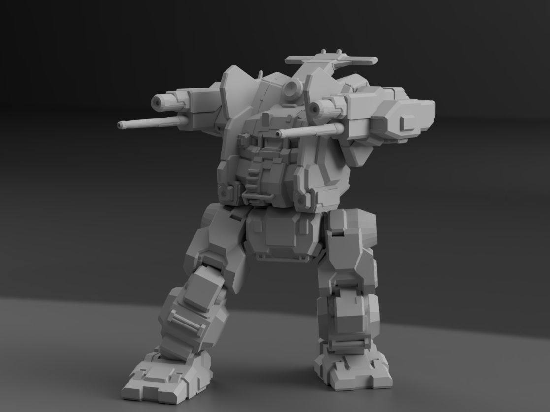 Jagermech &quot;Firebrand&quot; - JM6-FB