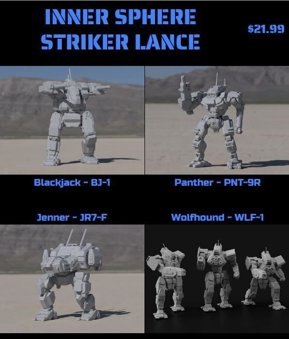 Inner Sphere Striker Lance