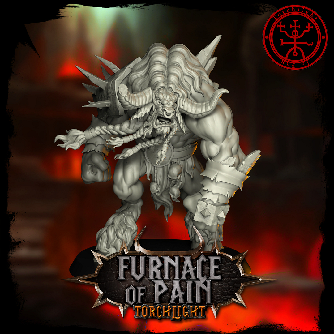 Fantasy Football - Minotaur - Furnace of Pain (Chaos Dwarves)