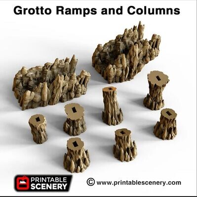 Grotto Ramps and Columns