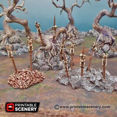 Impaled Skeletons