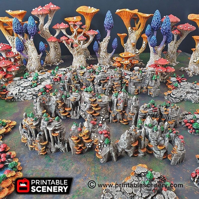Shroom Grotto Walls