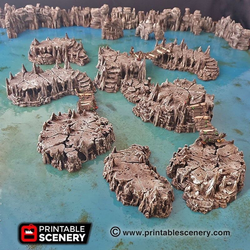 Raised Caverns