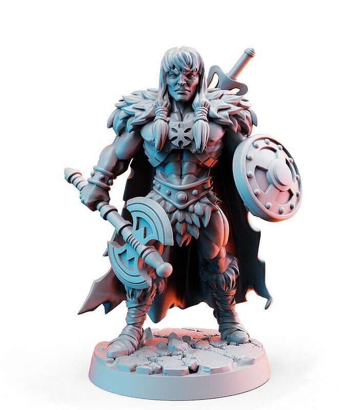 King Kull-Axe the Barbarian