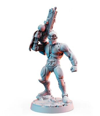 Maw Face the Space Barbarian