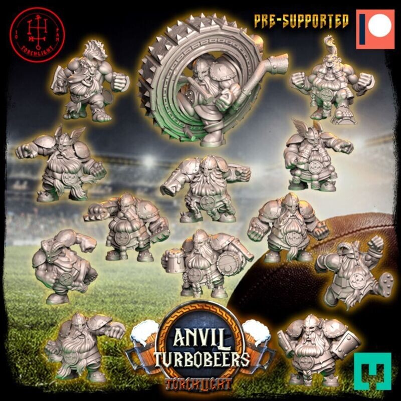 Fantasy Football - Anvil Turbobeers (Dwarves)