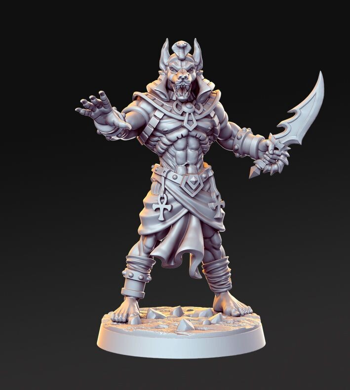 Anubis Warrior with 1 Dagger