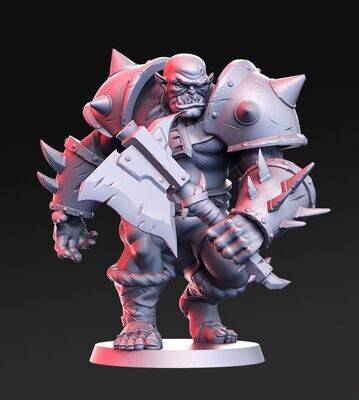 Orktar the Orc Fighter