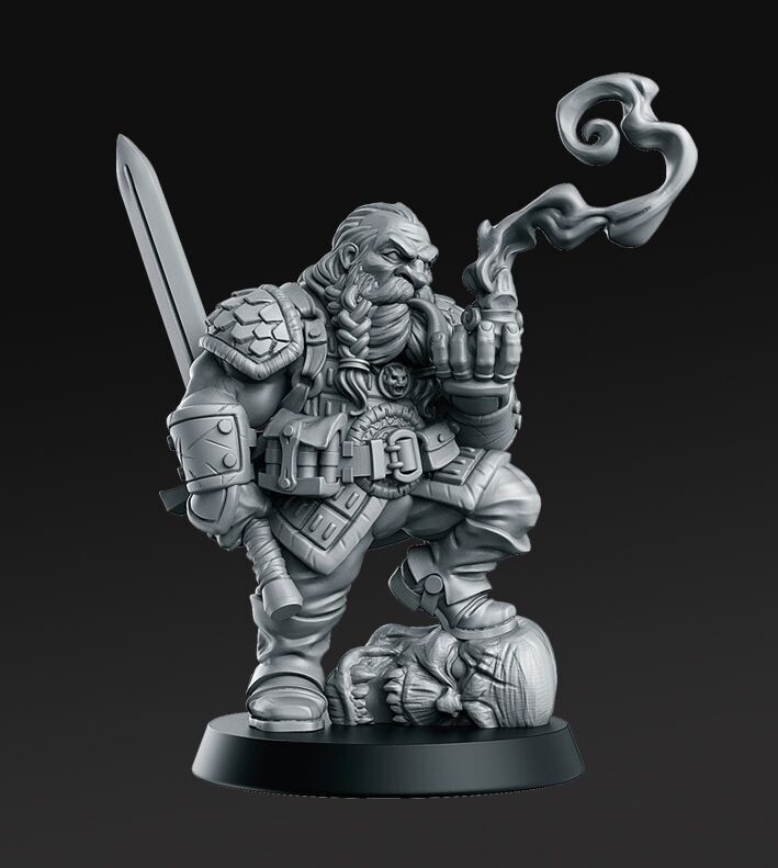 Garaldir the Dwarven Monster Hunter