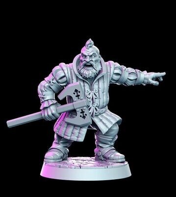 Baron van Gilden - Dwarf Fighter