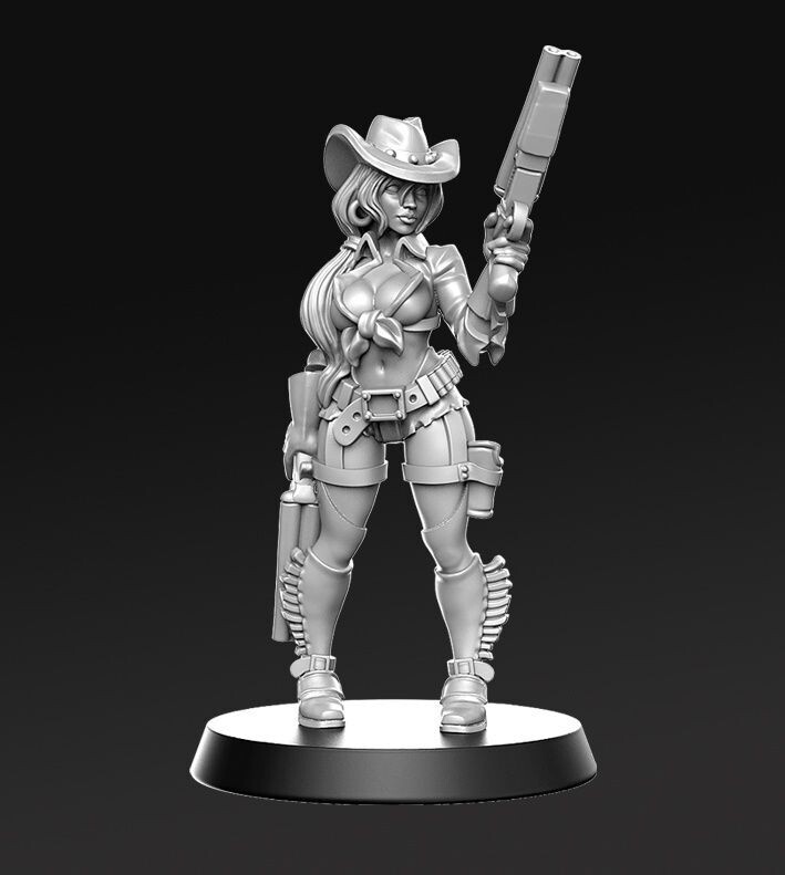 Irvina the Cowgirl Shotgunner