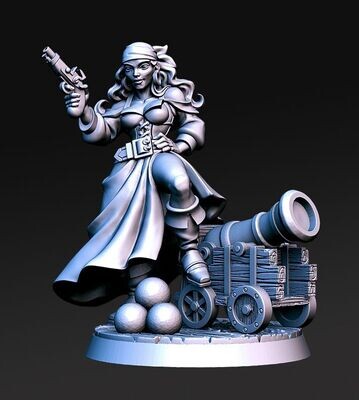Shelly the Pirate Cannoneer