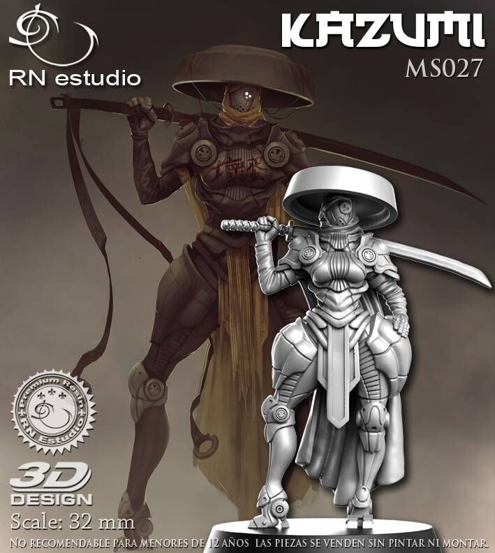 Kazumi the Cyborg Samurai