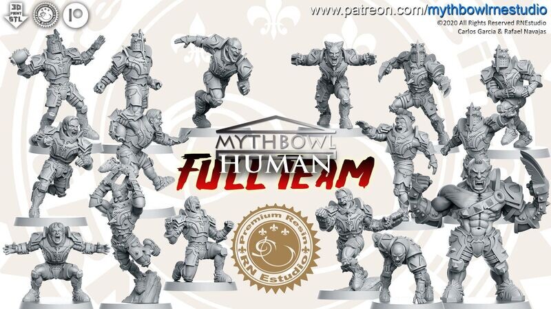 Mythbowl Team - Humans - Nobility