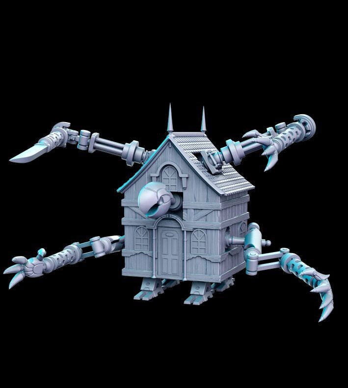 Clockwork Birdhouse (Mechanical House-Mimic)