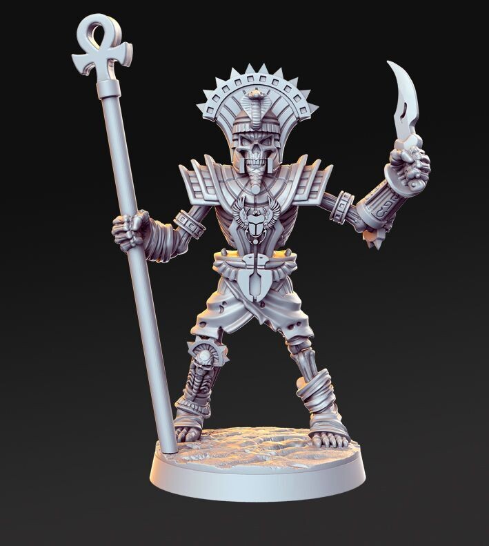 Mummy with Staff and Dagger