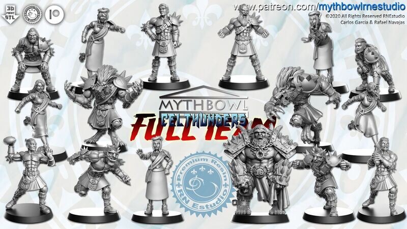 Mythbowl Team - Celthunders - Norse