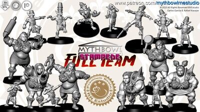 Mythbowl Team - Stampede - Snotlings