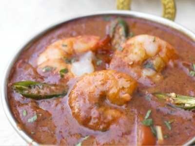 Jhinga Vindaloo (scharf)