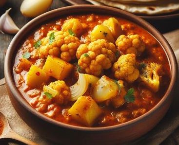 Aloo Ghobi Masala(mittel scharf) - vegan