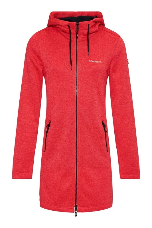 Ada Women’s Fleece in Red.