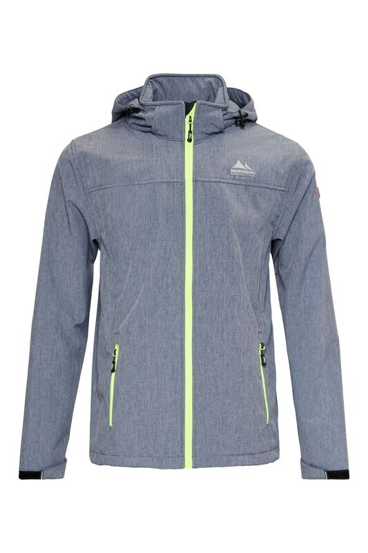 Mats Men Softshell Ocean Blue Melange Mats Men Softshell Ocean Blue Melange