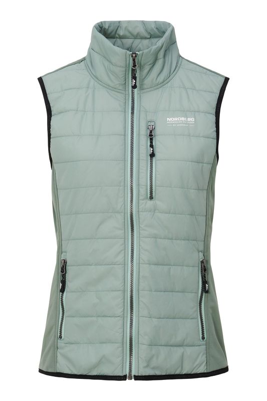 Ladies Tirza Hydbrid Bodywarmer Herbel Green Ladies Tirza Hydbrid Bodywarmer Herbel Green