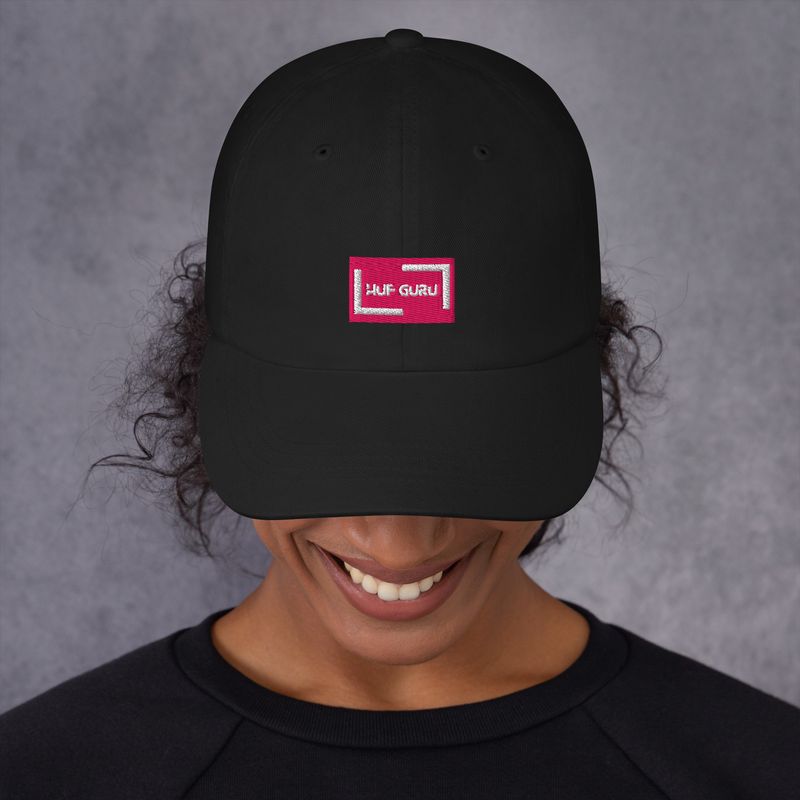 Hufguru Pink Limited Edition_Dad-Hat