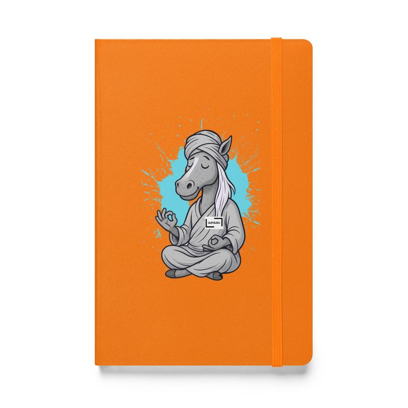 Hufguru Maskottchen - Hardcover Notizbuch