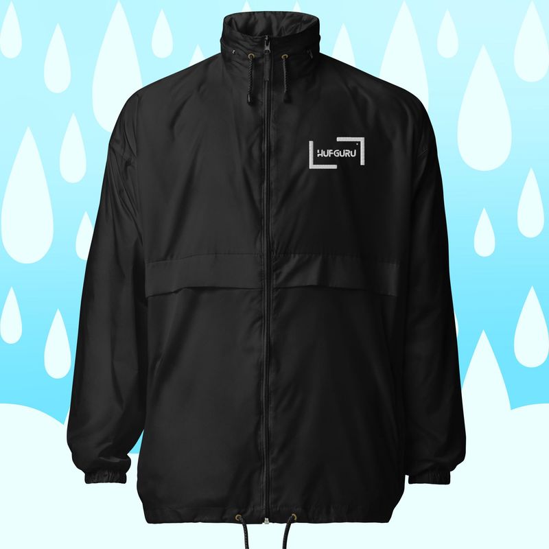 HUFGURU Unisex-Windbreaker