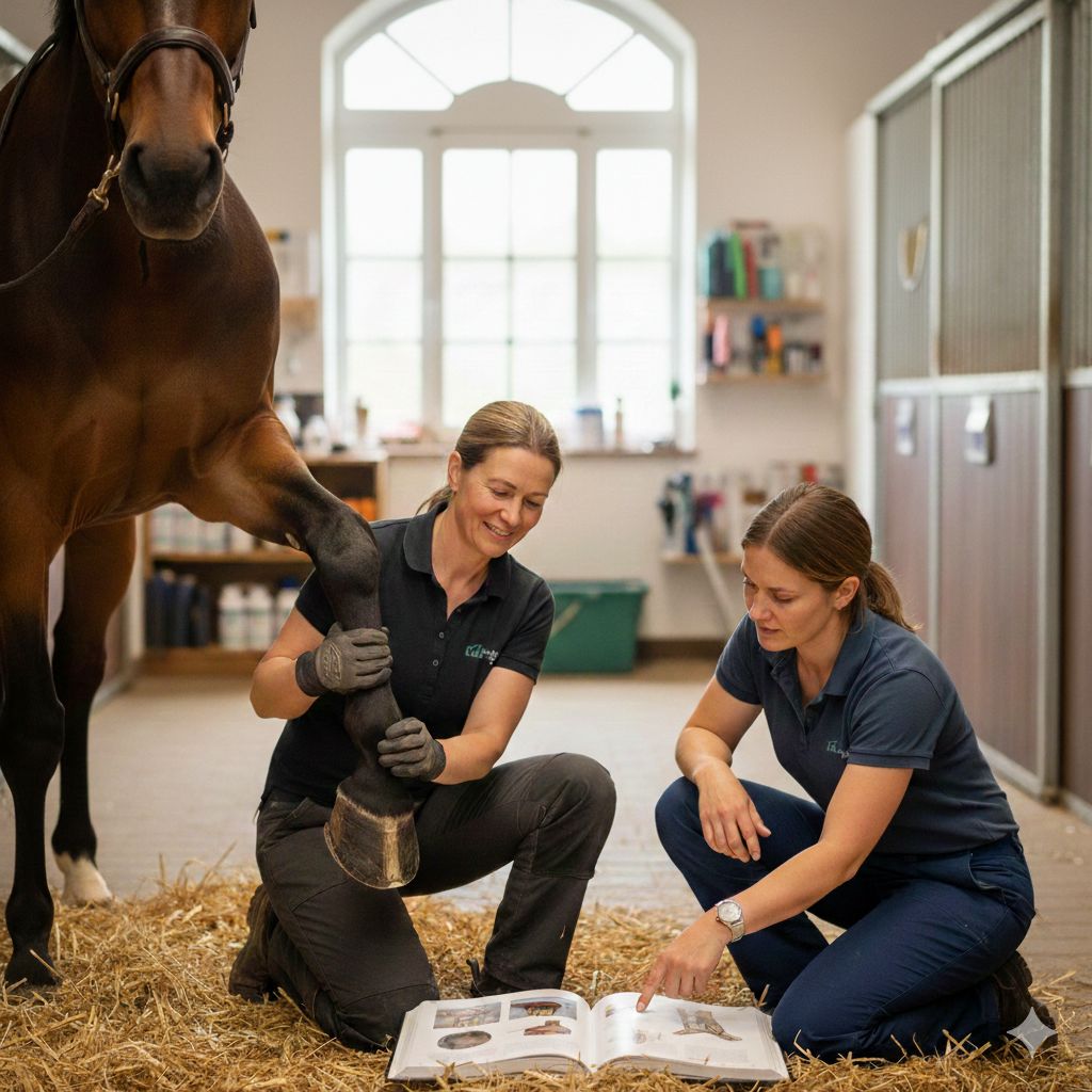 Praxis Hufkurs 1 Tag Intensiv April  2026 - auch für Einsteiger