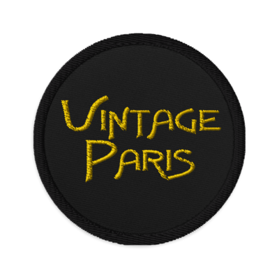 Vintage Paris patch