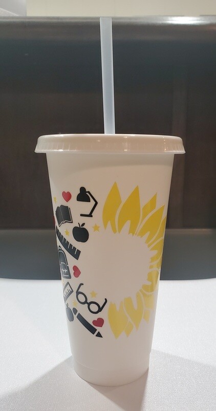 Sunflower Teacher Cup