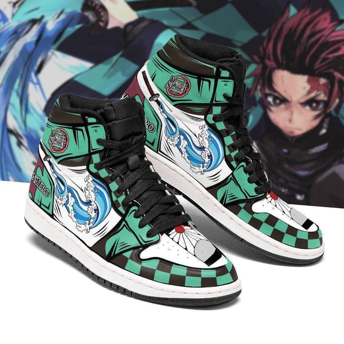 DEMON SLAYER, DRAGON BALL Z,  ANIME HIGH TOP SNEAKERS