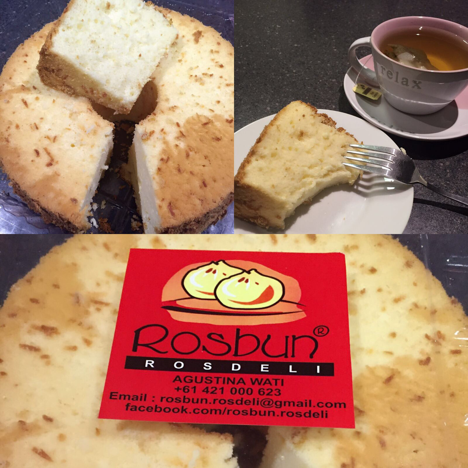 Chiffon Cheese Cake