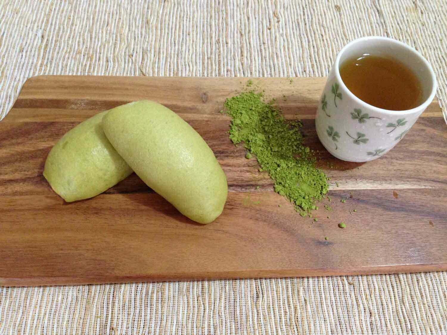 Green Tea Cheese Bun
