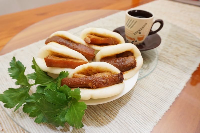 Pork belly bun