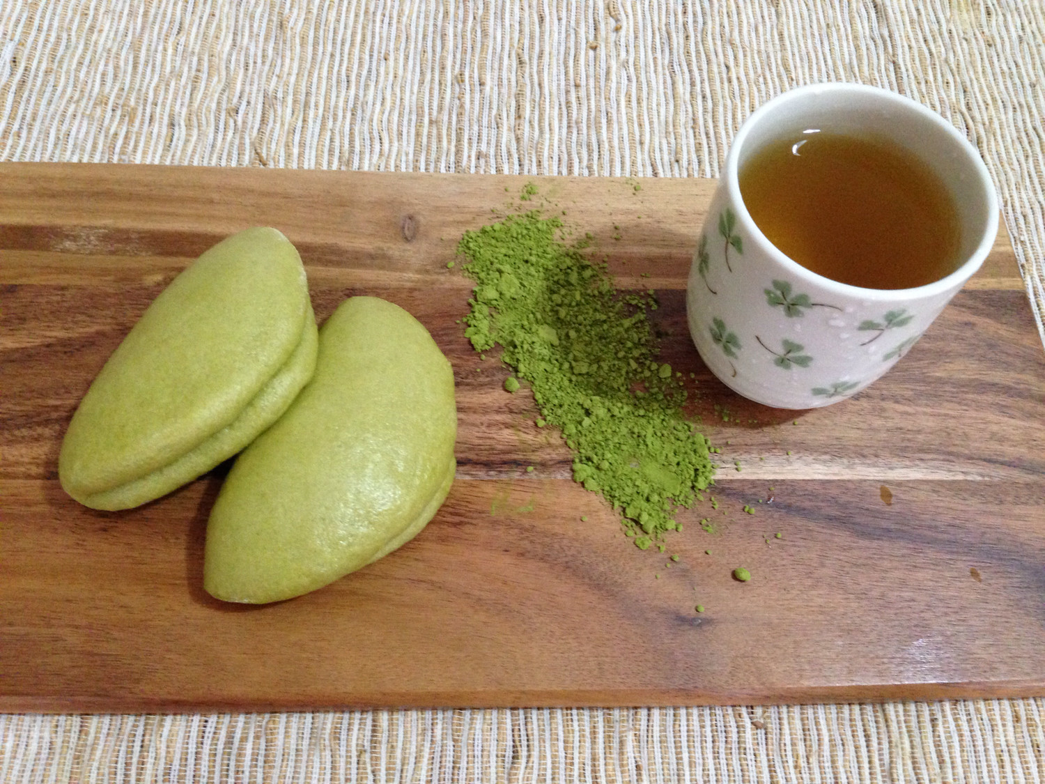 Plain Green Tea Steam Bun