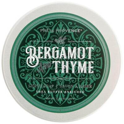 Pre de Provence Bergamot and Thyme Shave Soap