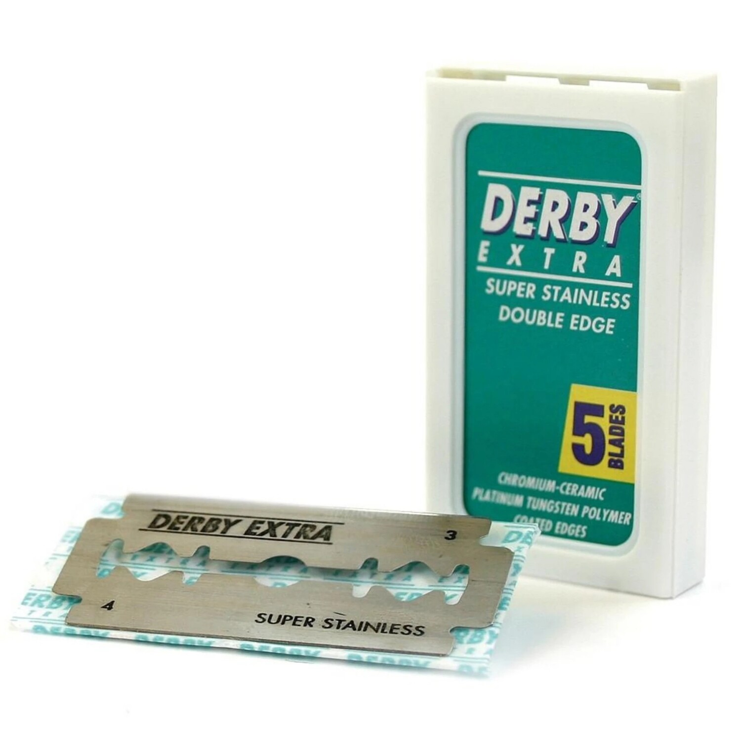 Derby Extra Double Edge Razor Blades, 5 Count