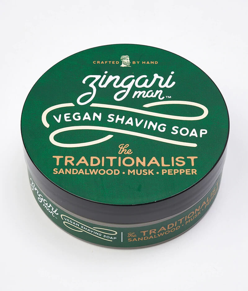 Zingari Man The Traditionalist Vegan Artisan Shave Soap