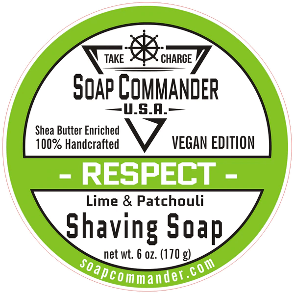 Soap Commander Respect Artisan Shave Soap